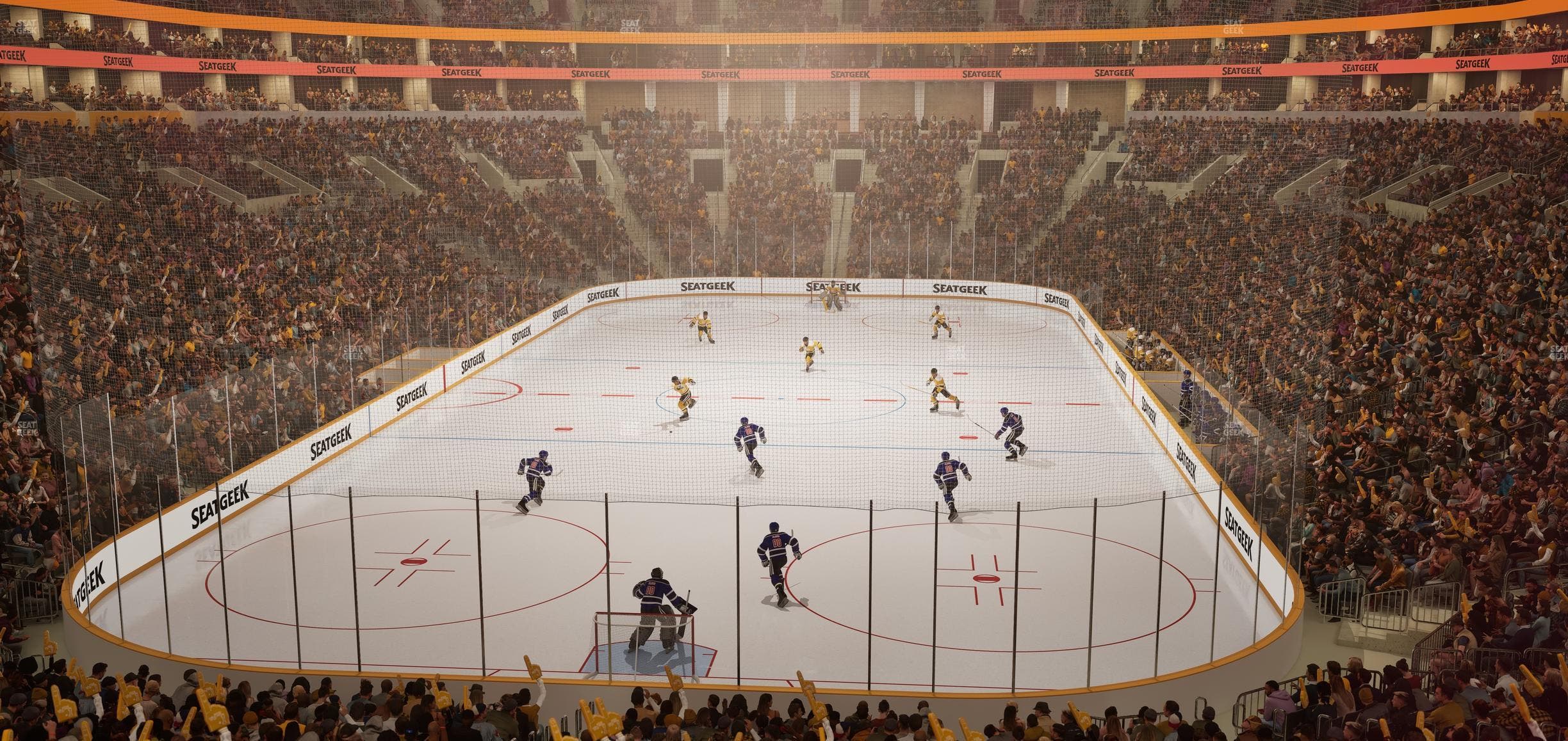 TD Garden - Section Loge 6 Seat View