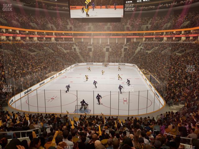 TD Garden - Section Loge 6 Seat View
