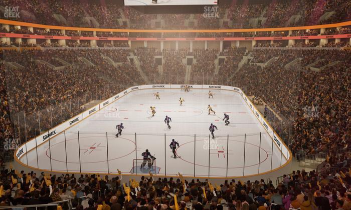 TD Garden - Section Loge 6 Seat View