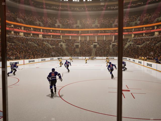 TD Garden - Section Loge 6 Seat View