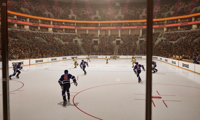 TD Garden - Section Loge 6 Seat View