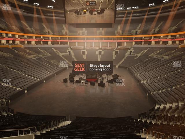 TD Garden - Section Loge 6 Seat View