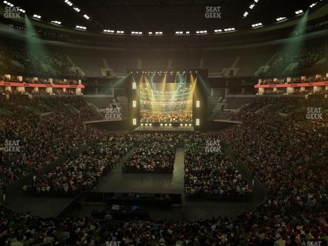 TD Garden - Section Loge 6 Seat View