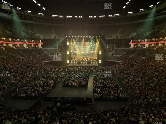 TD Garden - Section Loge 6 Seat View
