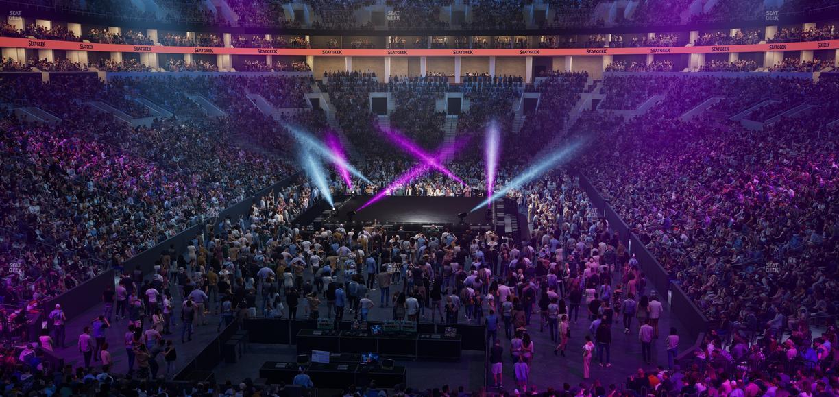 TD Garden - Section Loge 6 Seat View