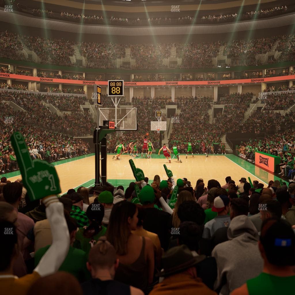 TD Garden - Section Loge 6 Seat View
