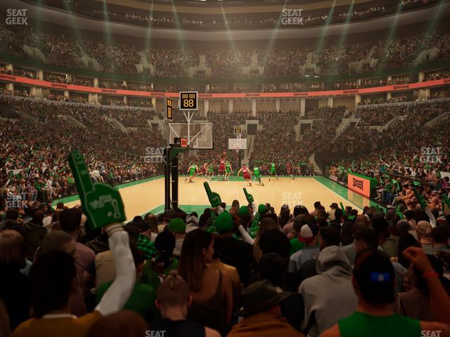 TD Garden - Section Loge 6 Seat View TD Garden - Section Loge 6 Seat View