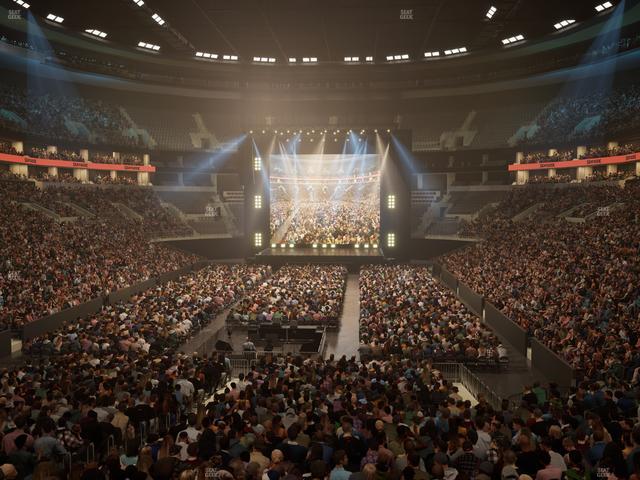 TD Garden - Section Loge 6 Seat View TD Garden - Section Loge 6 Seat View