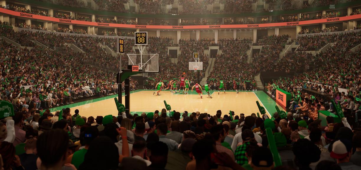 TD Garden - Section Loge 6 Seat View