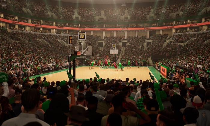 TD Garden - Section Loge 6 Seat View