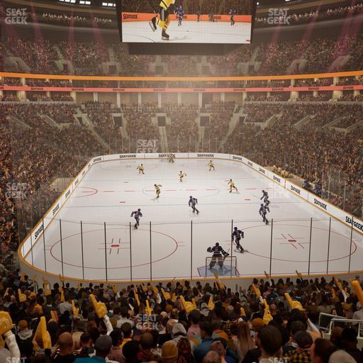 TD Garden - Section Loge 7 Seat View