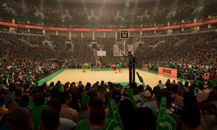 TD Garden - Section Loge 7 Seat View