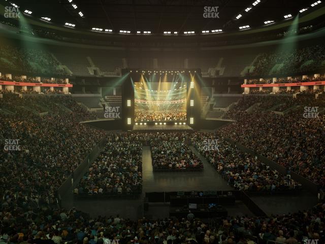 TD Garden - Section Loge 7 Seat View