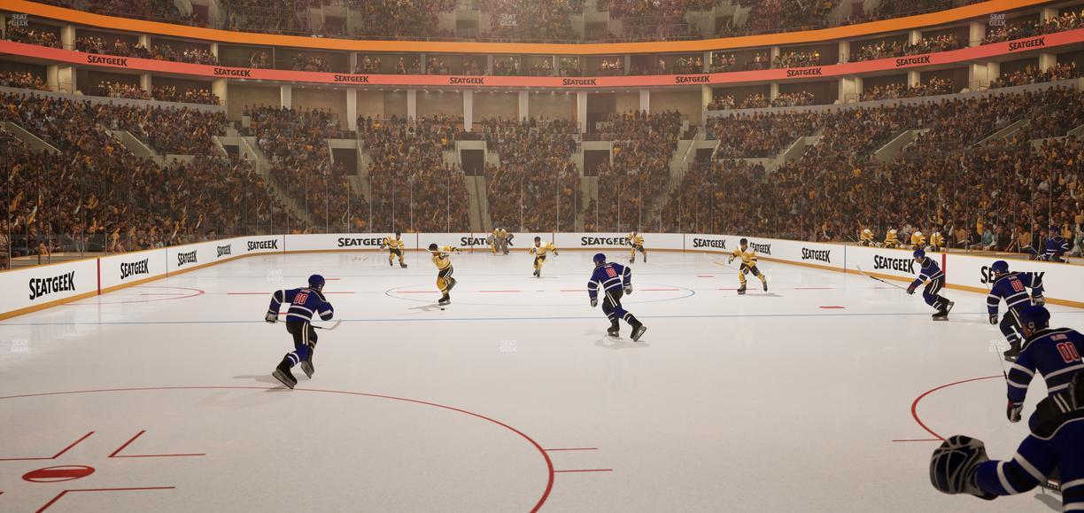 TD Garden - Section Loge 7 Seat View