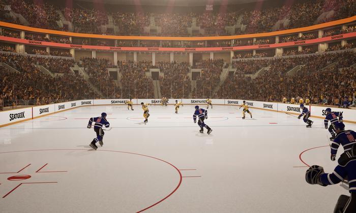 TD Garden - Section Loge 7 Seat View