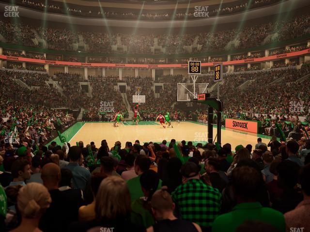 TD Garden - Section Loge 7 Seat View TD Garden - Section Loge 7 Seat View