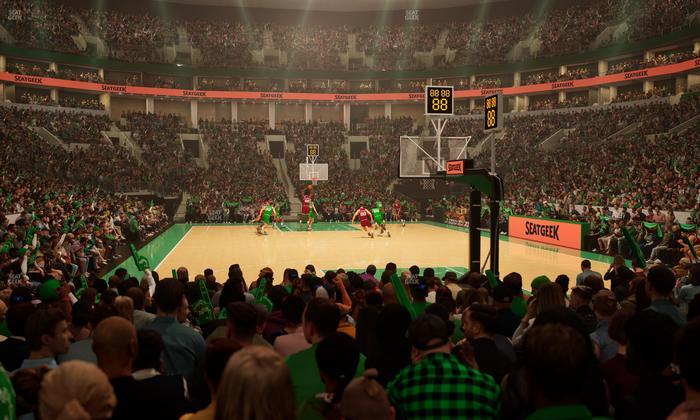 TD Garden - Section Loge 7 Seat View