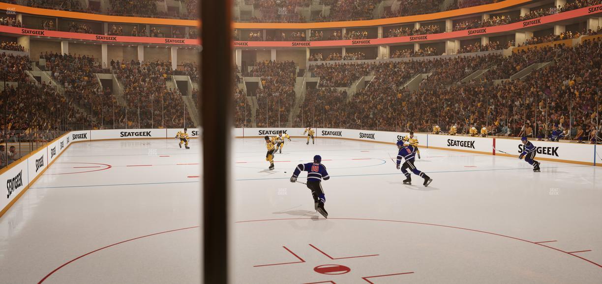 TD Garden - Section Loge 8 Seat View