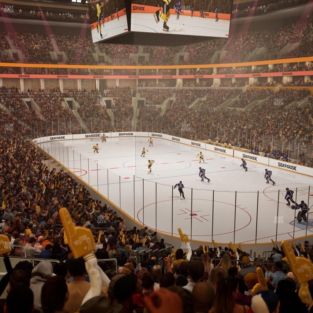 TD Garden - Section Loge 8 Seat View