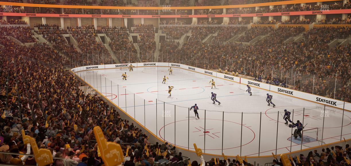 TD Garden - Section Loge 8 Seat View