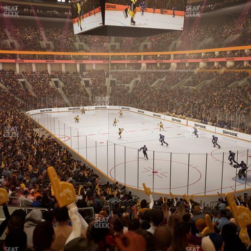 TD Garden - Section Loge 8 Seat View