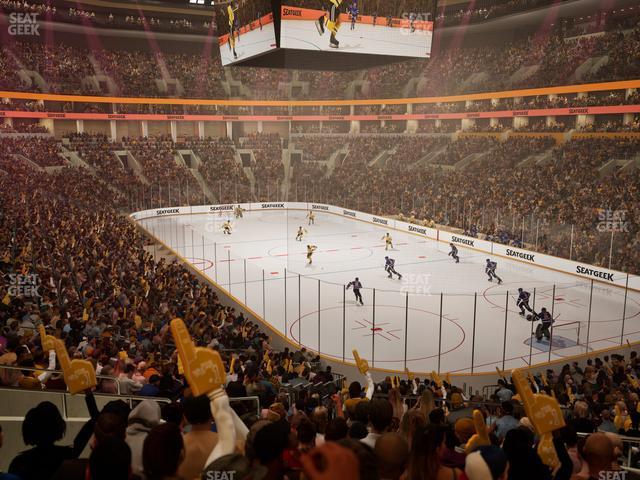 TD Garden - Section Loge 8 Seat View