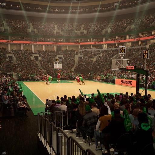 TD Garden - Section Loge 8 Seat View