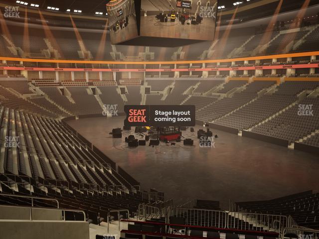 TD Garden - Section Loge 8 Seat View