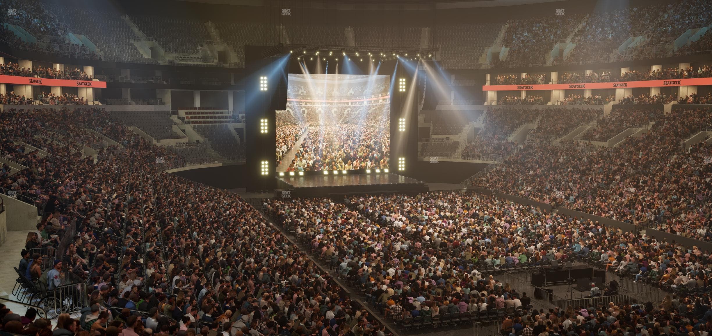 TD Garden - Section Loge 8 Seat View