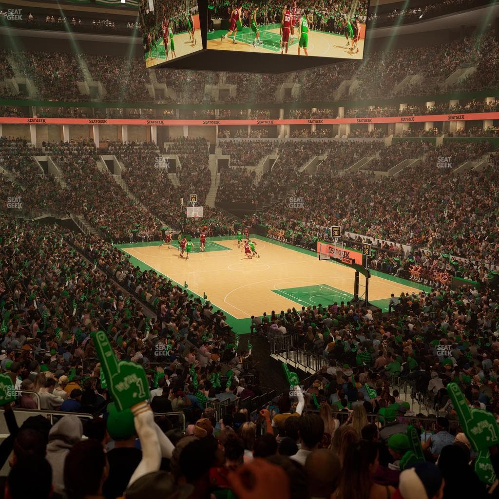 TD Garden - Section Loge 8 Seat View
