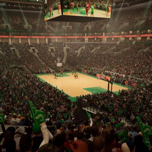 TD Garden - Section Loge 8 Seat View