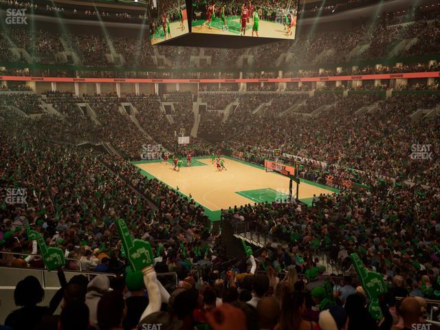 TD Garden - Section Loge 8 Seat View TD Garden - Section Loge 8 Seat View