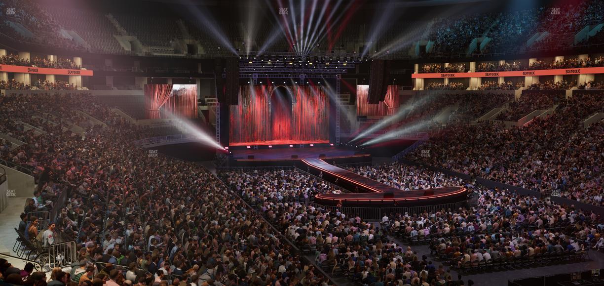 TD Garden - Section Loge 8 Seat View