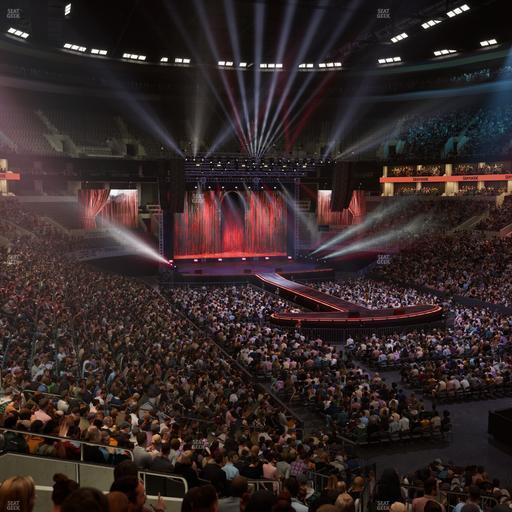 TD Garden - Section Loge 8 Seat View