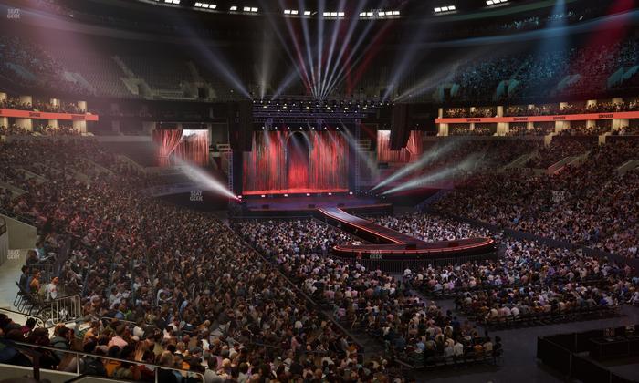 TD Garden - Section Loge 8 Seat View