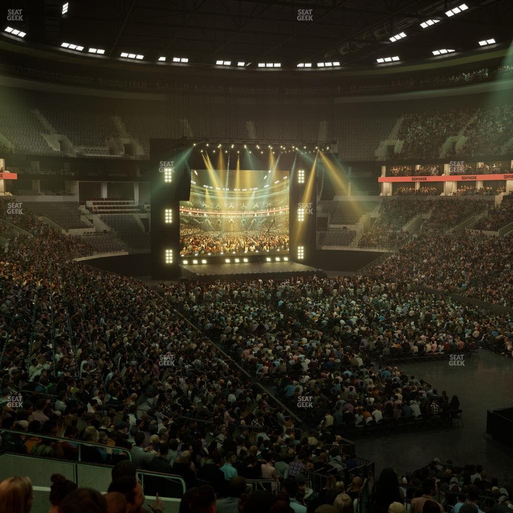 TD Garden - Section Loge 8 Seat View
