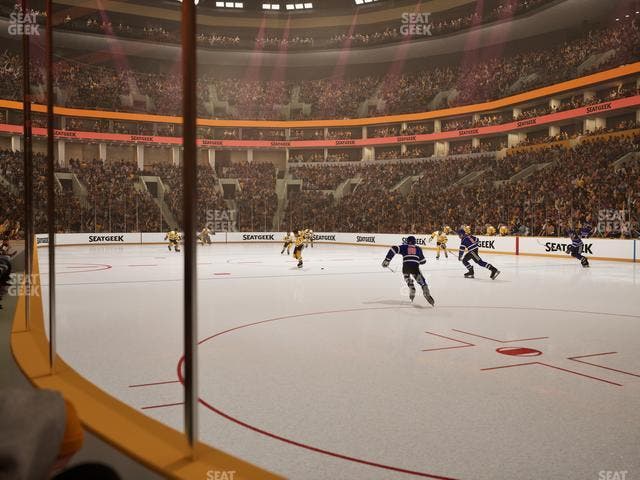 TD Garden - Section Loge 9 Ada Seat View