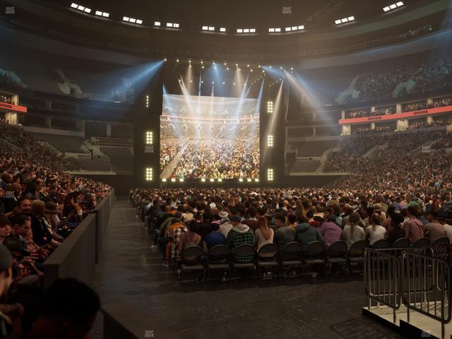 TD Garden - Section Loge 9 Seat View TD Garden - Section Loge 9 Seat View