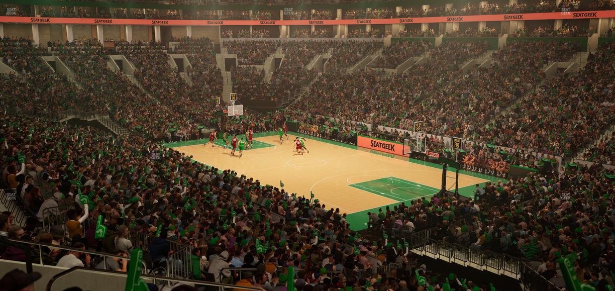 TD Garden - Section Loge 9 Seat View