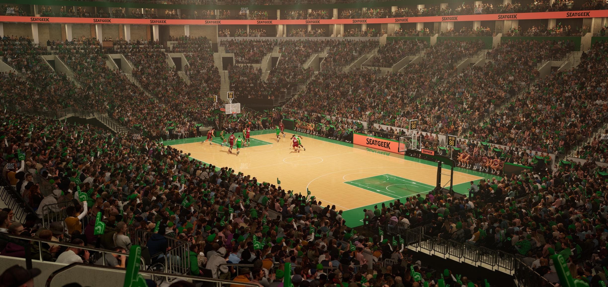 TD Garden - Section Loge 9 Seat View