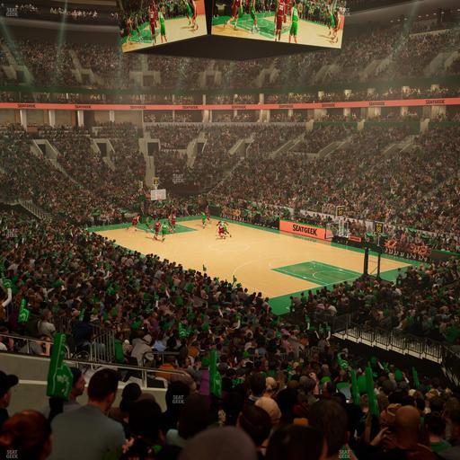 TD Garden - Section Loge 9 Seat View