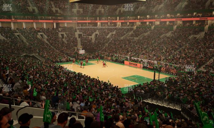 TD Garden - Section Loge 9 Seat View