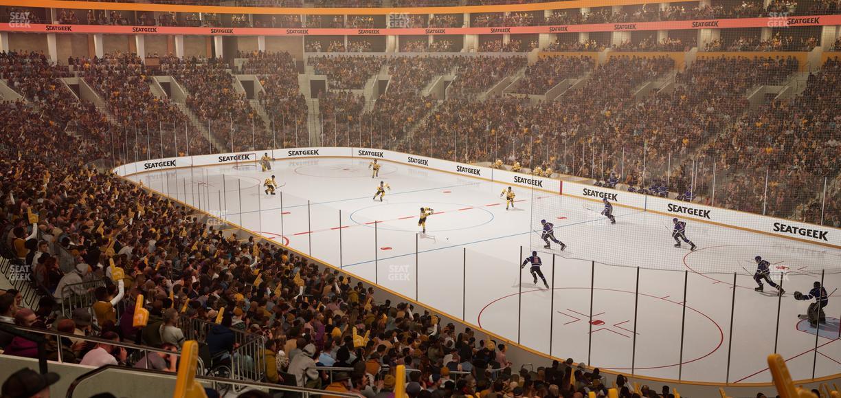 TD Garden - Section Loge 9 Seat View