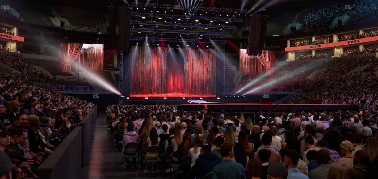 TD Garden - Section Loge 9 Seat View