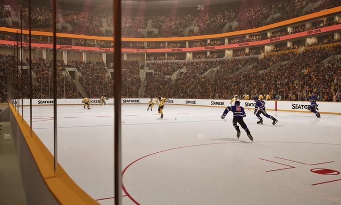 TD Garden - Section Loge 9 Seat View