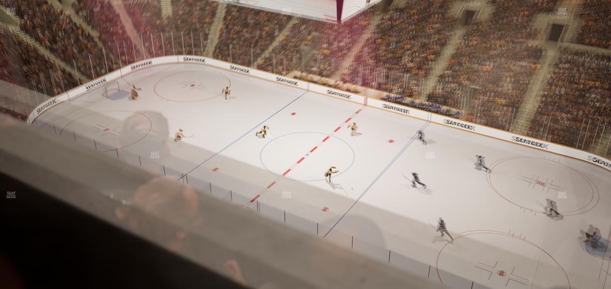 TD Garden - Section Media Box 18 Seat View