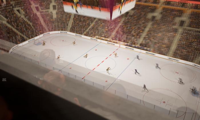 TD Garden - Section Media Box 18 Seat View