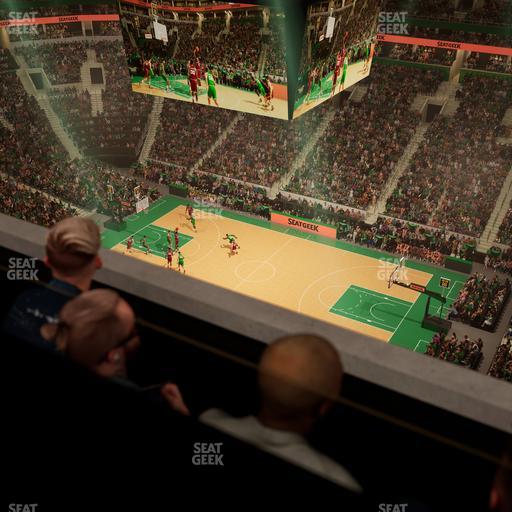 TD Garden - Section Media Box 18 Seat View