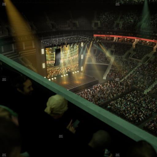 TD Garden - Section Media Box 18 Seat View