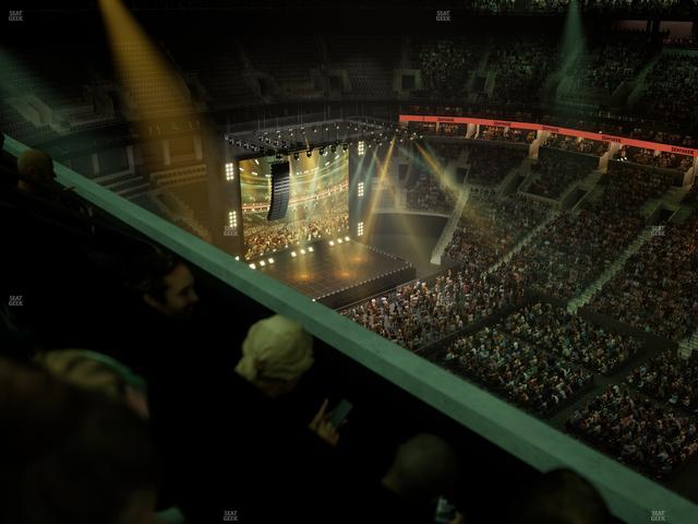 TD Garden - Section Media Box 18 Seat View